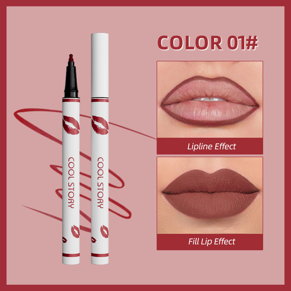 No Stain On Cup Lip Liner Matte Liquid