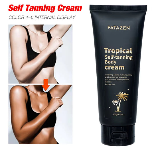 3Hrs Instant Dark Tanning Lotion Butter Body Care Sunscreen Suntan Oil Skincare OEM Self Tanner Sunless Tanning Cream For Body