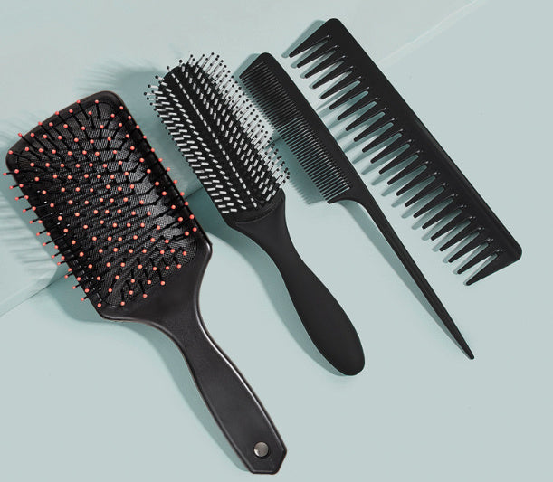 Hairdressing Styling Roll Hair Smoothing Comb