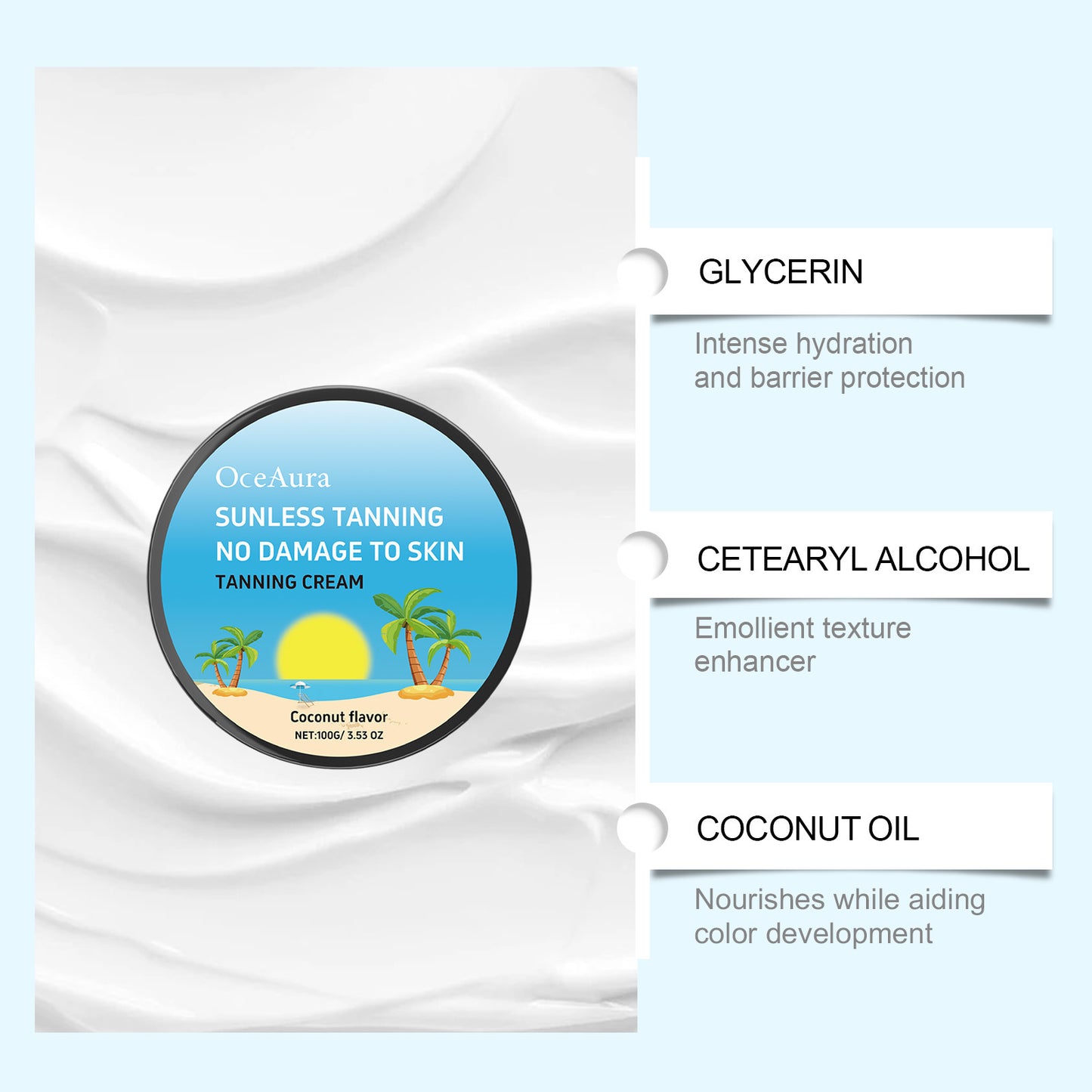 Help Black Body Cream Mild Formula Sun-free