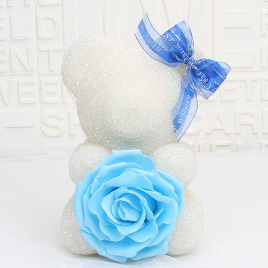 Rose Gift Box Crystal Diy Soap Flower