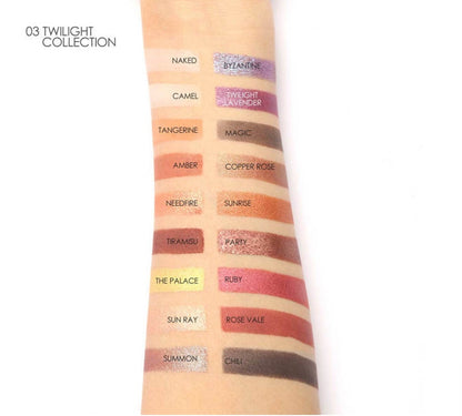 Focallure Pro - 18 Colors Glitter and Matte Eyeshadow