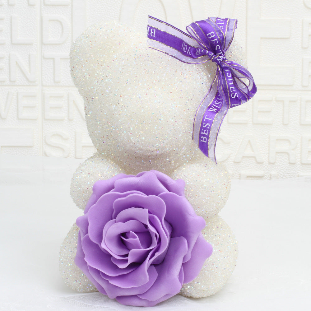 Rose Gift Box Crystal Diy Soap Flower