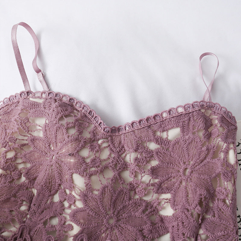 Short off shoulder sleeveless top