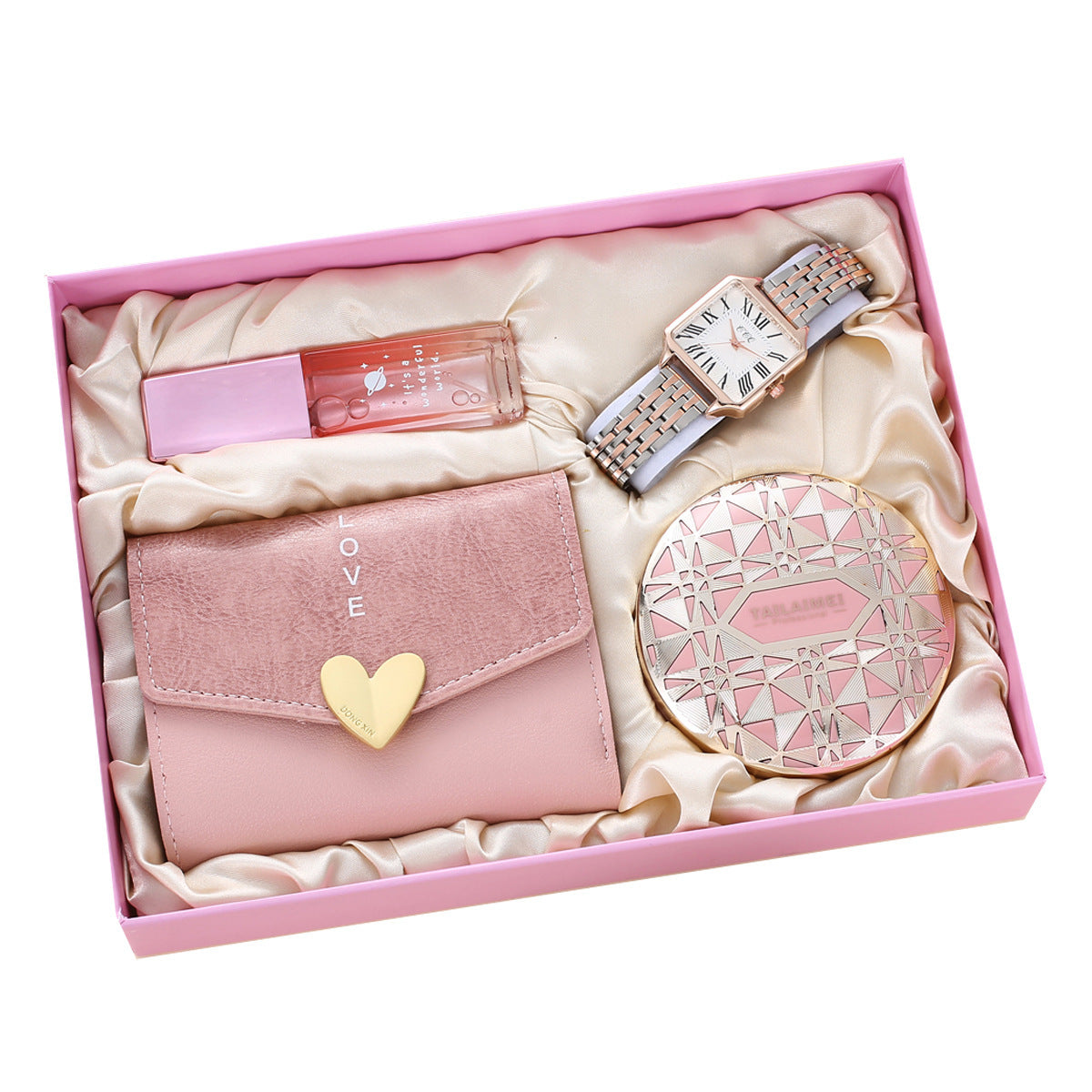 All-match Gift Box Watch Perfume Air Cushion Wallet