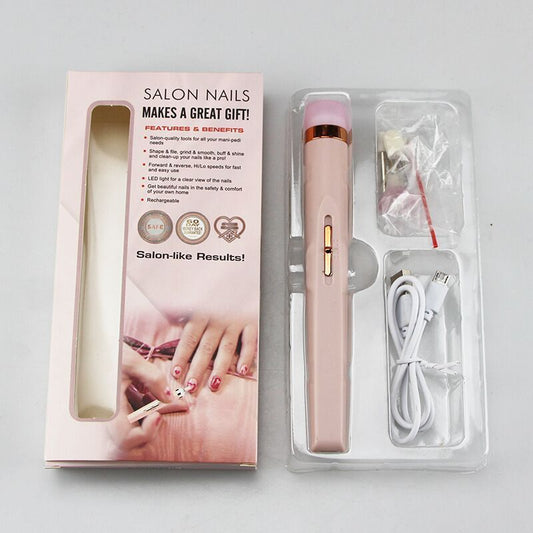 Cross-border Nail Piercing Device Electric Nail Trimmer Five-in-one Nail Polishing Machine Nail File Flawless Nail Polish