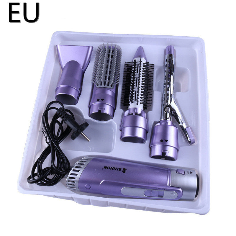 Multifunctional Electric Straightening Comb Egg Roll Hair Dryer Curling Stick Straight Curl