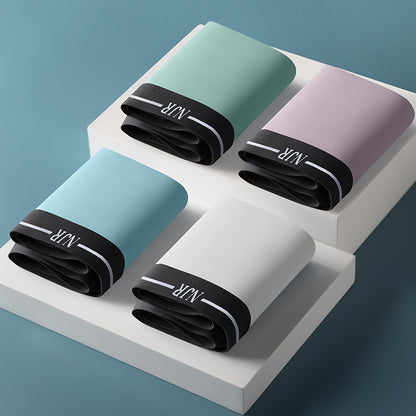 Ice Silk Men's Underwear Cotton Crotch Antibacterial Thin Breathable Loose