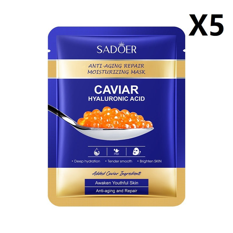 Hyaluronic Acid Moisturizing Caviar Anti-Wrinkle Repair Mask 25g