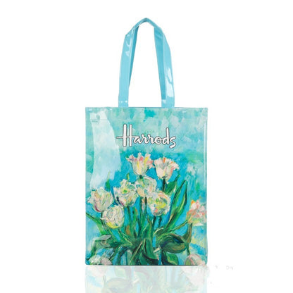 Simple Printed PVC Tote Bag Waterproof Large Capacity