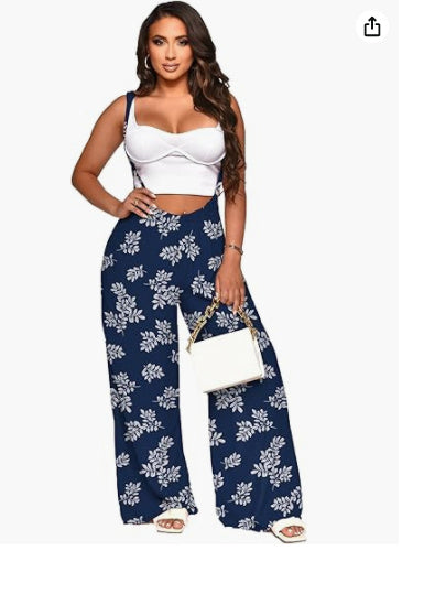 Women's Jumpsuit Casual Loose Sleeveless