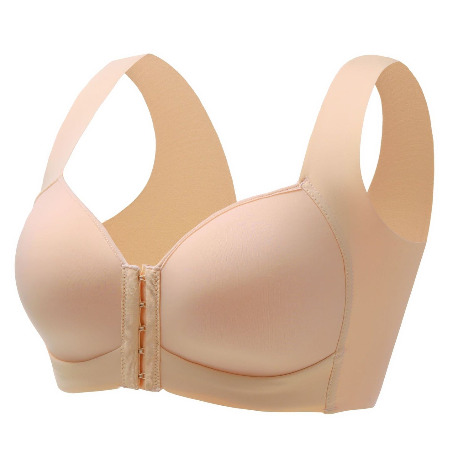 Women's Fashion Front Closure Underwired Gathering Bra