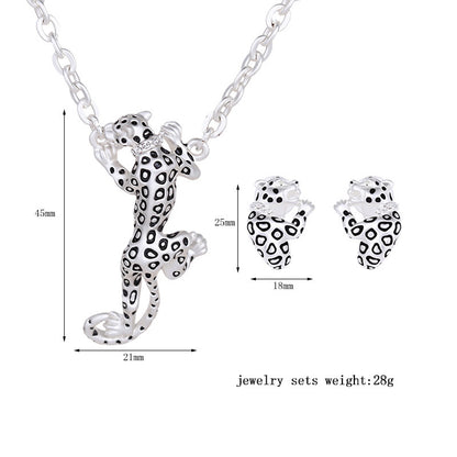 Golden Classic Diamond-studded Animal Costume Matching Set