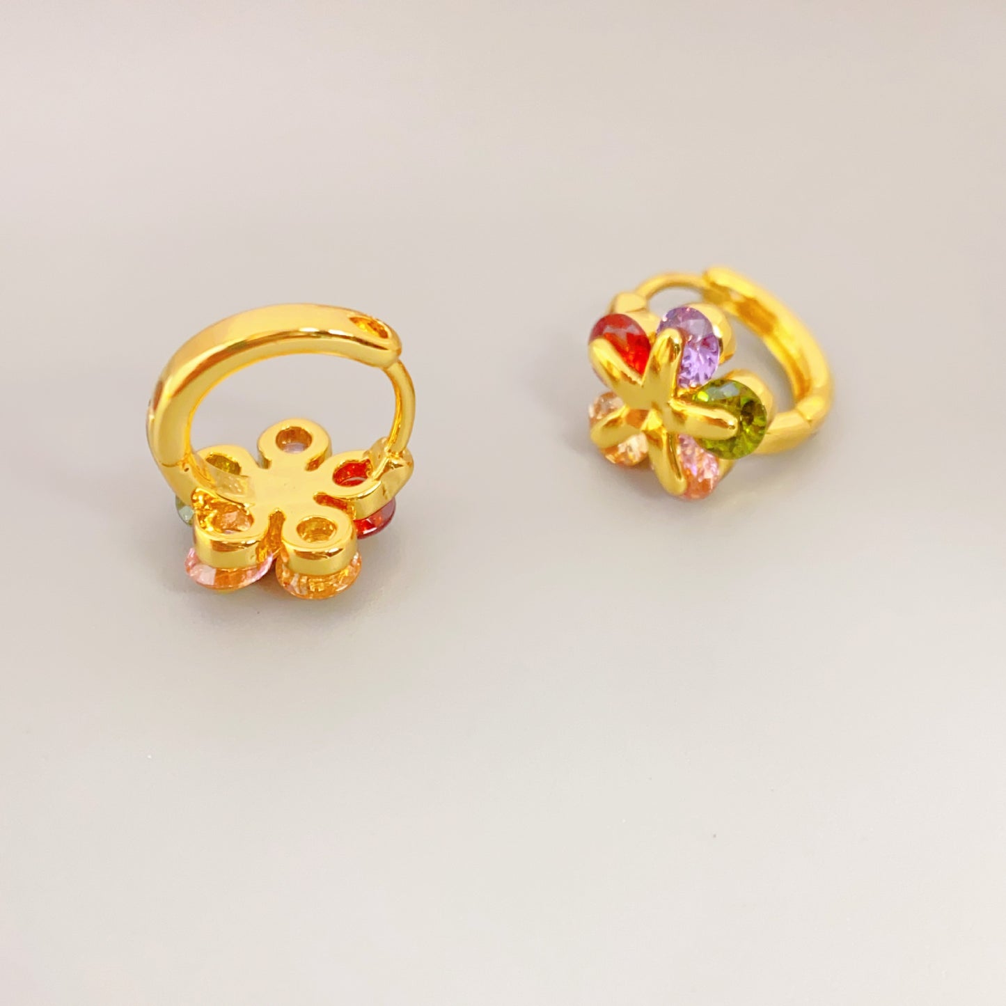 Gold Light Luxury Petite Earrings Women