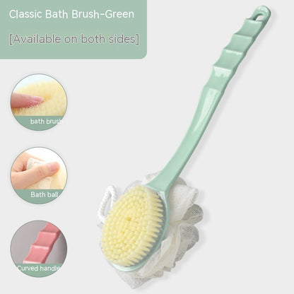 Bath Brush Back Soft Hair Bath Female Bath Brush Back Rub Bath Towel