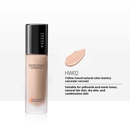 ZEESEA ZEESEA Liquid Foundation Concealer Makeup Mixed Dry Oily Skin Moisturizing