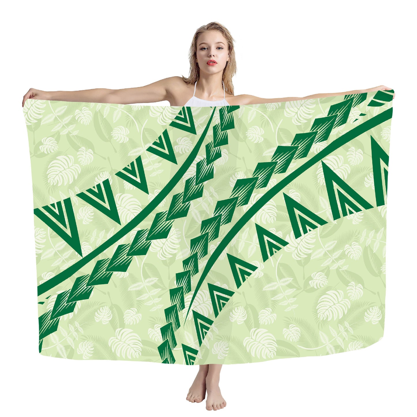 Cover Shawl Hawaiian Travel Beach Bath Towel Polynesian Seaside Quick-drying Wrap Yarn