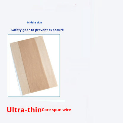 Steel Wire Stocking Women's Sexy Black Not Rotten Flesh Color Durable Anti-snagging