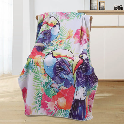 70150 Heat Transfer Printing Microfiber Shawl Portable Quick-drying Bath Towel