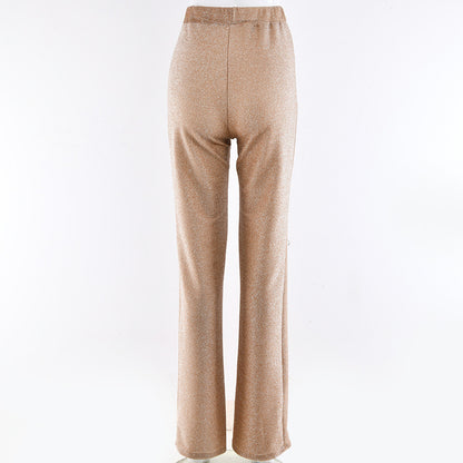 Hip-flare flared pants
