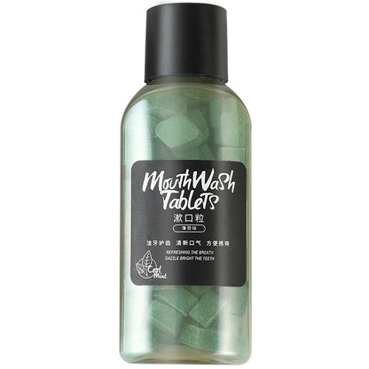 Fruity effervescent mouthwash