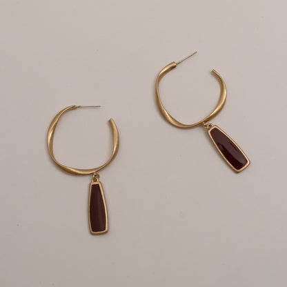 Earrings Korean Minimalist Temperament All-match Earrings Women