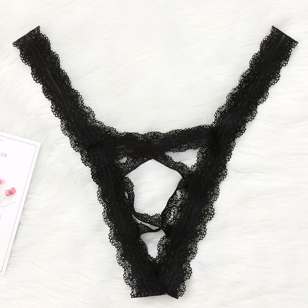 Lace Cross Over Underwear For Women