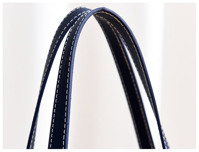 Popular Bag Hit Color Tote Bag Nordic Style Fashion Satchel Net Red Female Bag