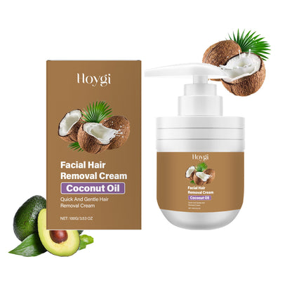 Coconut Facial Gentle Hair Removal Cream For Men And Women