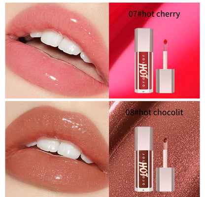 Transparent Lip Gloss Highlight Brightening Full Lips Lip Lacquer