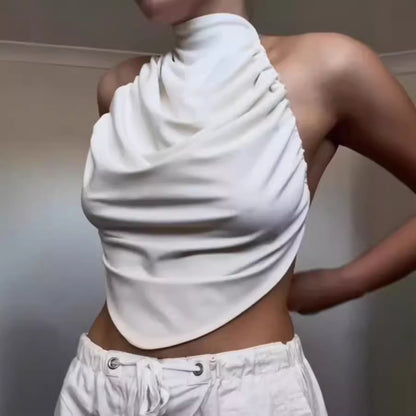 Halter Irregular Sexy Top