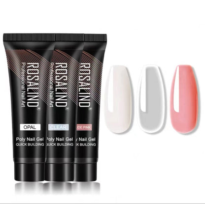 Extension Gel Polish Kit For Manicure Poly Nail Gel Set For