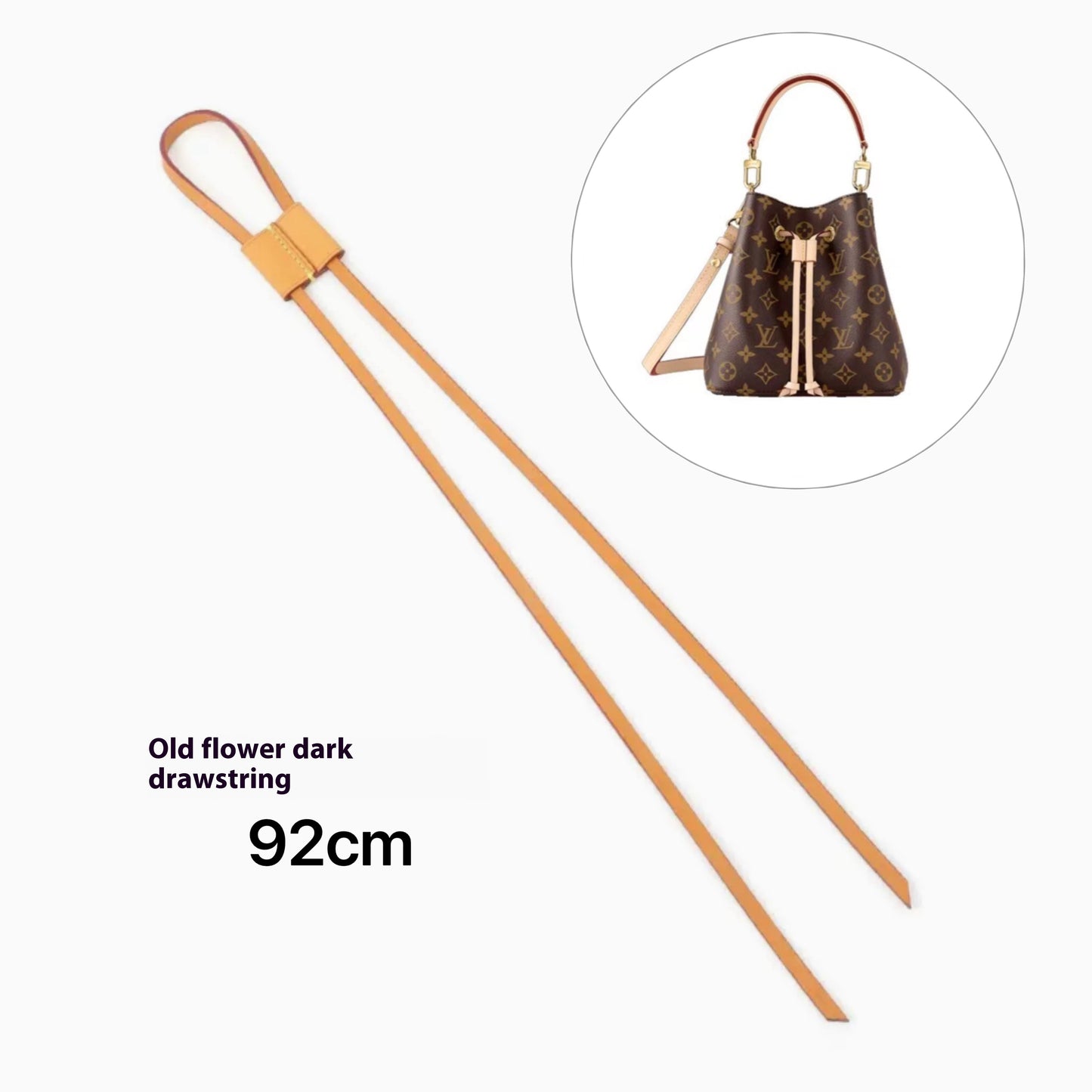 Bucket Exclusive Bag Strap Accessories Handle Leather Portable Belt