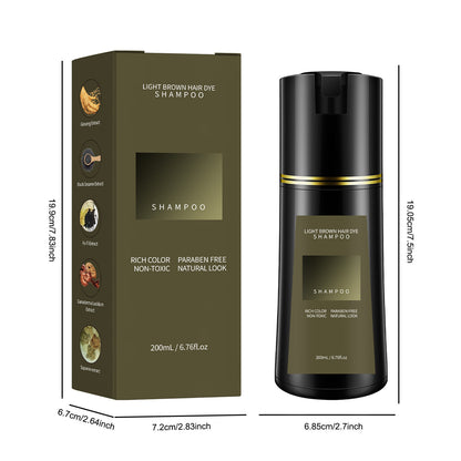 Non-standard Shampoo Hair Dye Plant Formula Mild