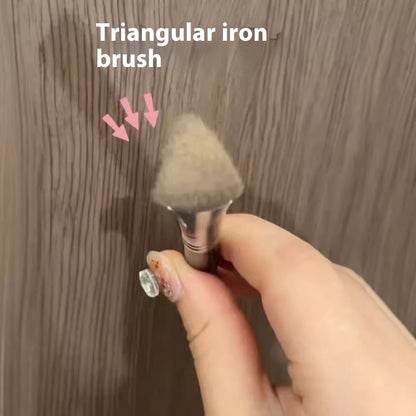 New Triangle Highlight Iron Brush Brightening Tear Groove Surface Middle Tool