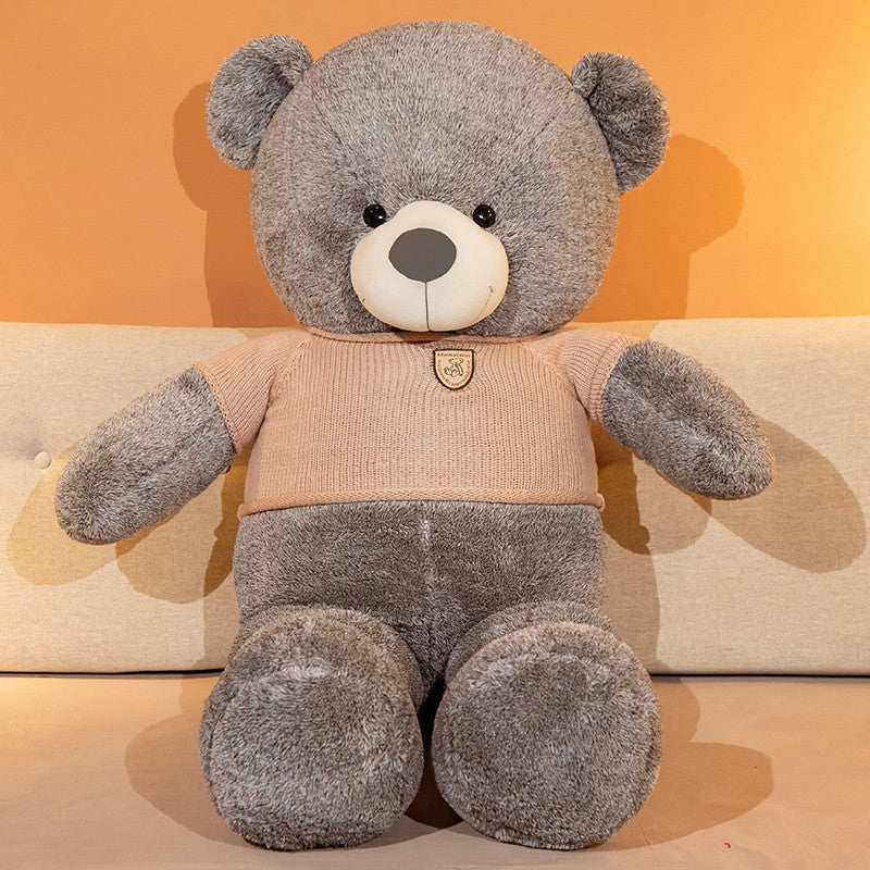 Cute Big Bear Doll Plush Toy Gift For Girls