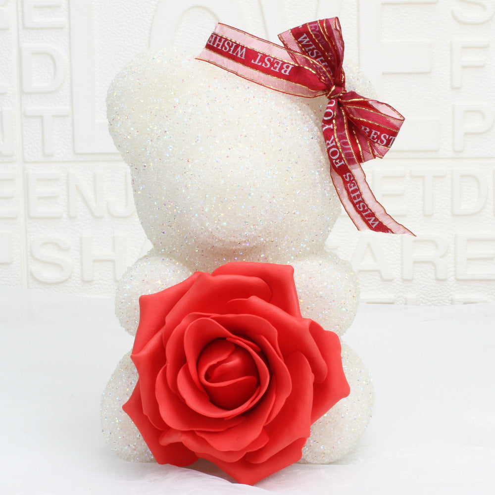 Rose Gift Box Crystal Diy Soap Flower