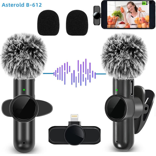 K3 Wireless Collar Clip Microphone Live Mini Interview Sound Recording Microphone