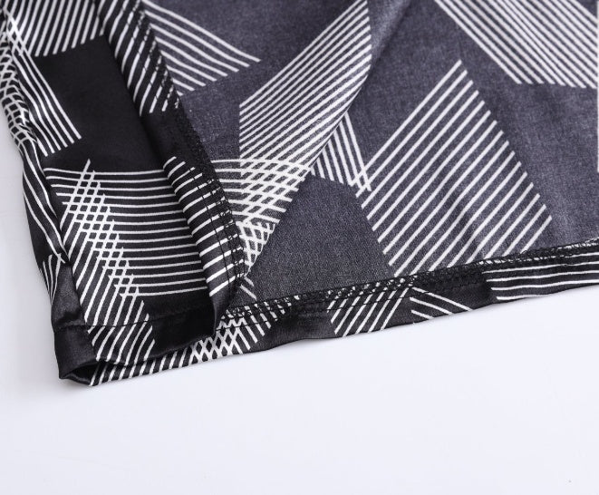 Men S Ice Silk Double Short Suit