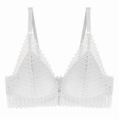 Sexy triangle cup bra without underwire