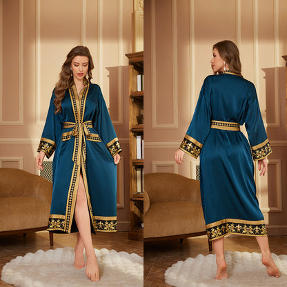 Long Robe Bathrobe Luxury Bathrobe