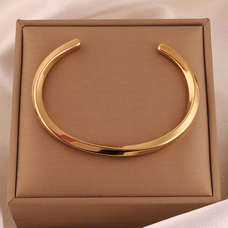 European And American Mobius Silver Bracelet For Women