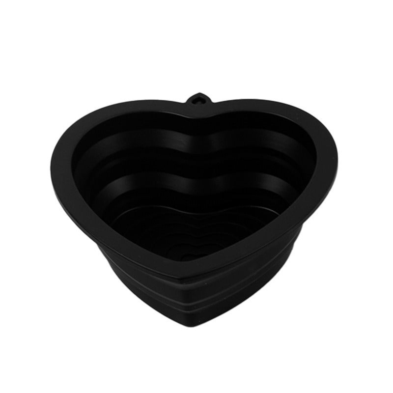 Folding Silicone Solid Color Beauty Tools Pad For Washing Brush