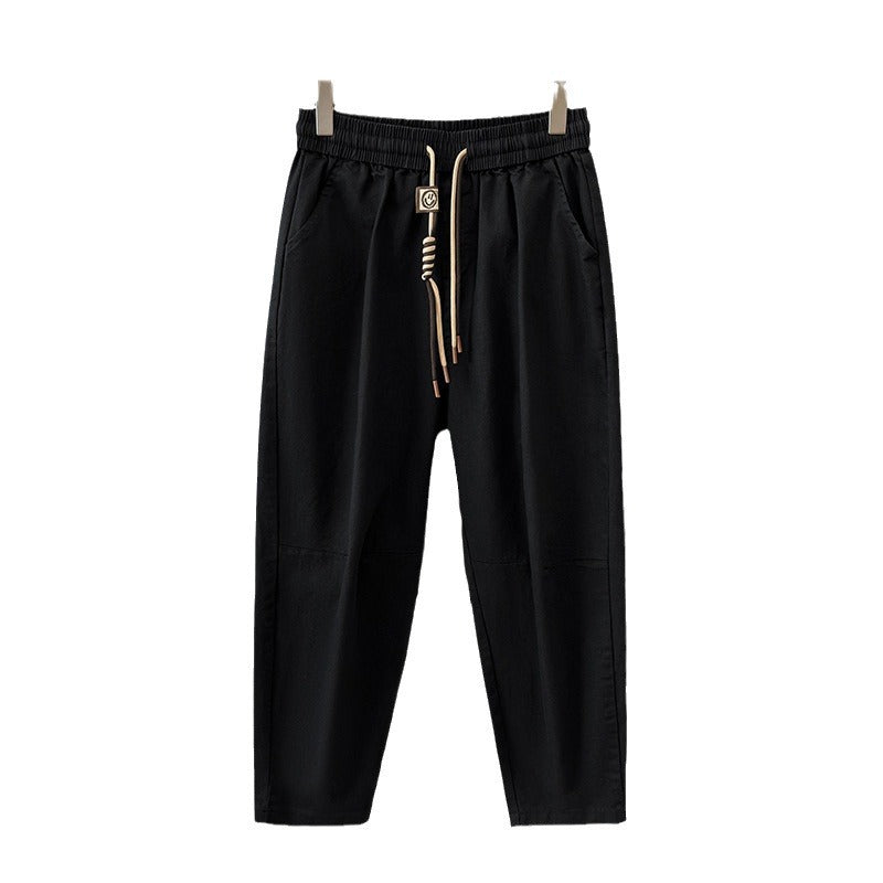 Plus Size Elastic Waist Simple Women