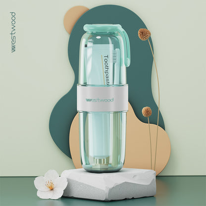 Travel Mouthwash Cup Tooth Cup Tooth Mug Toothpaste Storage Box