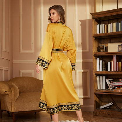 Long Robe Bathrobe Luxury Bathrobe