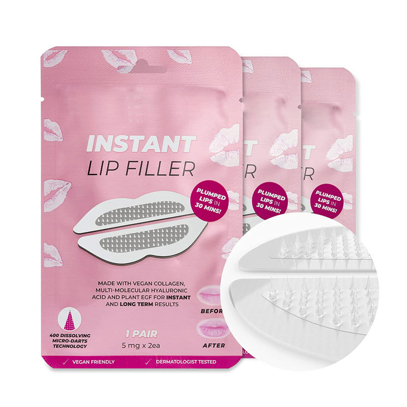 Microneedle Lip Balm Hyaluronic Acid Soluble Nourishing And Firming