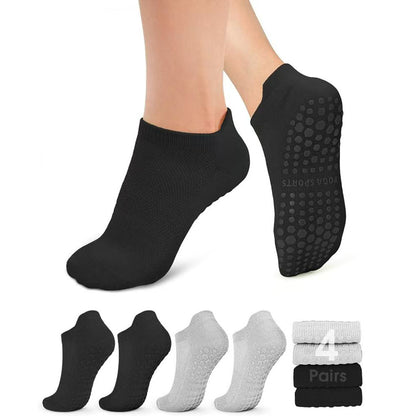 Boneless Mesh Athletic Socks Non-slip Silicone Indoor