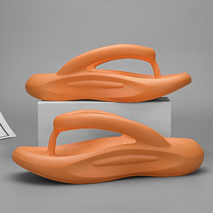 Flip Flops Men's Large Size Outdoor Beach Slip-on Couple Slippers