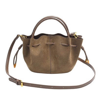 All-match Commute Simple Solid Color Crossbody Women's Bag